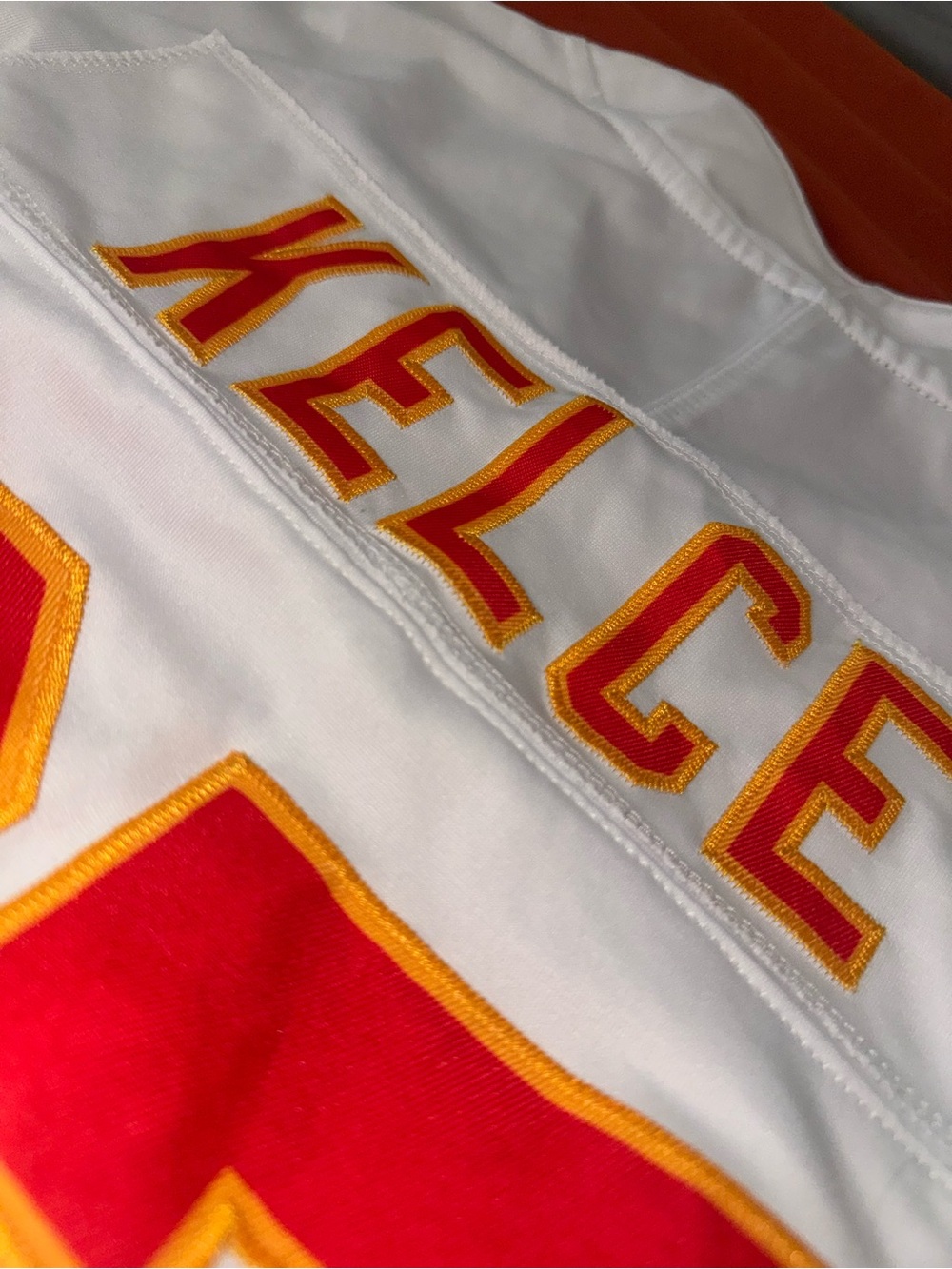 Travis Kelsey XL Embroidered,Stitched Jersey Kansas City Chiefs #87 Taylor Swift